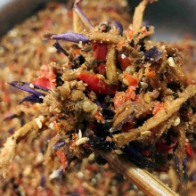 【昆明仓】茄子榨茄子醡，少盐，无辣/辣，昆明地道咸菜