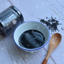 有机黑芝麻酱150克｜传统石磨工艺 入口绵香