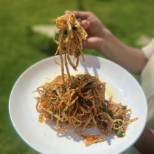 有机豆腐皮/腐竹/豆腐丝300g｜产自石屏手工制作、无消泡剂、增筋剂、漂白剂、防腐剂